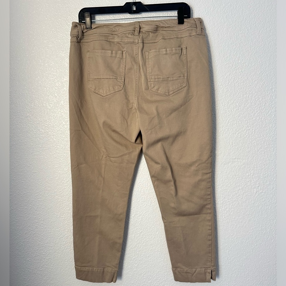 Canyon River Blues Pants Women’s 14 Tan Ankle Mid Rise Casual Pants - Picture 2 of 10